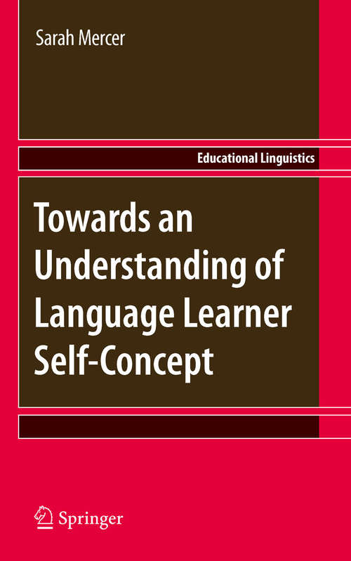 Book cover of Towards an Understanding of Language Learner Self-Concept