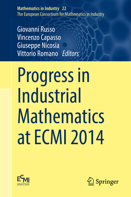 Book cover of Progress in Industrial Mathematics at ECMI 2014