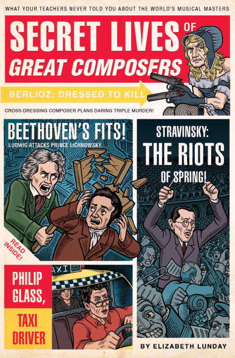 Book cover of Secret Lives of Great Composers