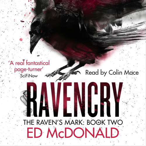 Book cover of Ravencry: The Raven's Mark Book Two (Raven's Mark #2)