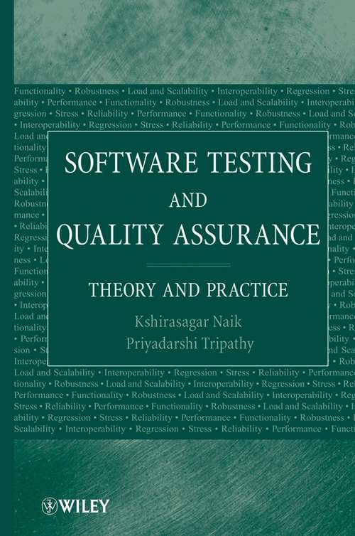 Book cover of Software Testing and Quality Assurance