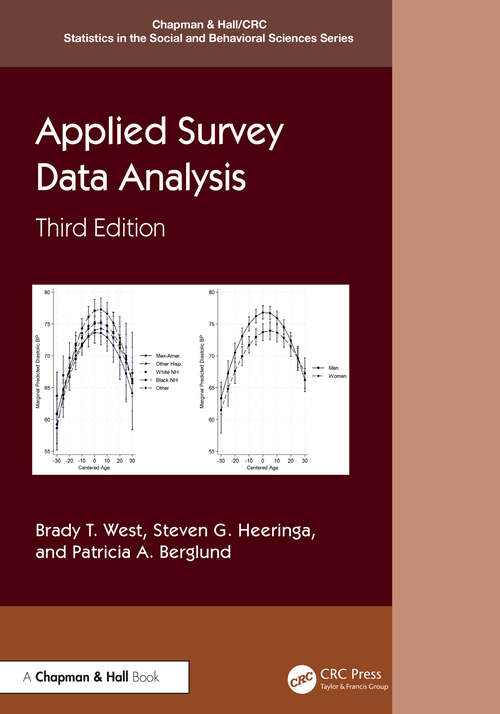 Book cover of Applied Survey Data Analysis (3) (Chapman & Hall/CRC Statistics in the Social and Behavioral Sciences)