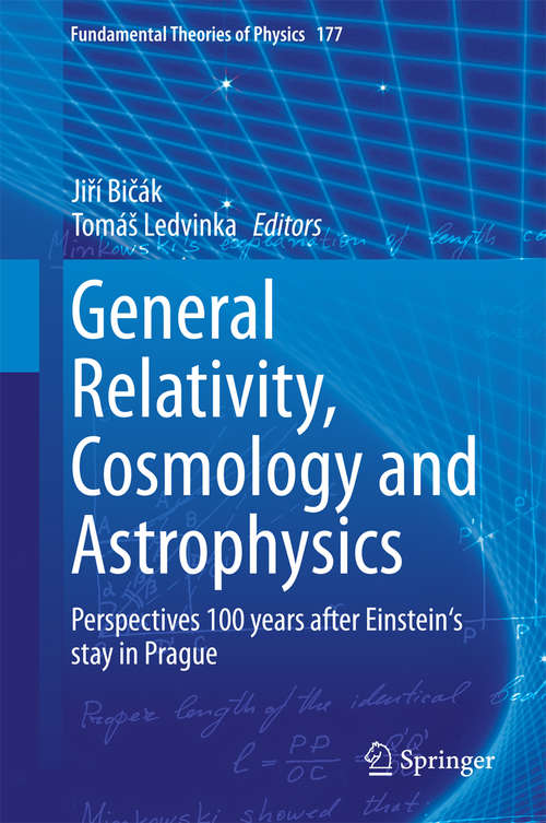 Book cover of General Relativity, Cosmology and Astrophysics