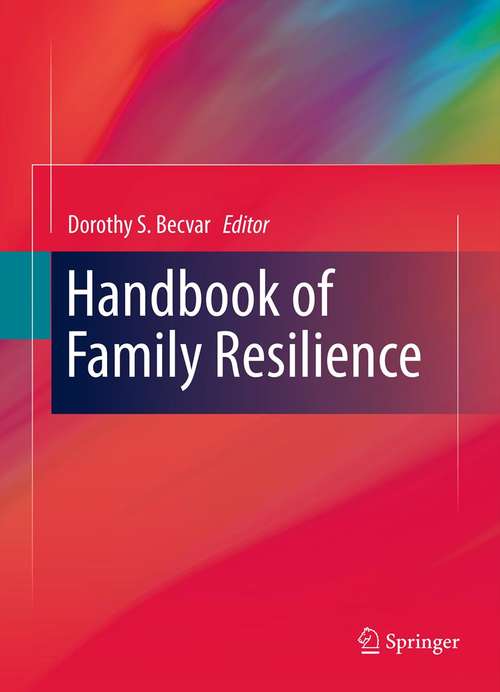Book cover of Handbook of Family Resilience
