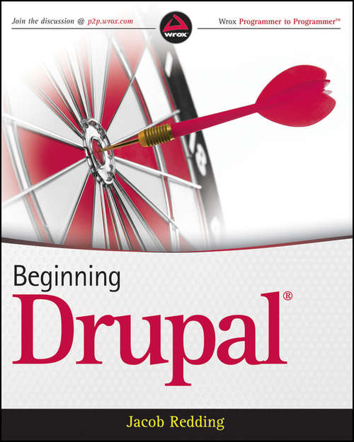 Book cover of Beginning Drupal