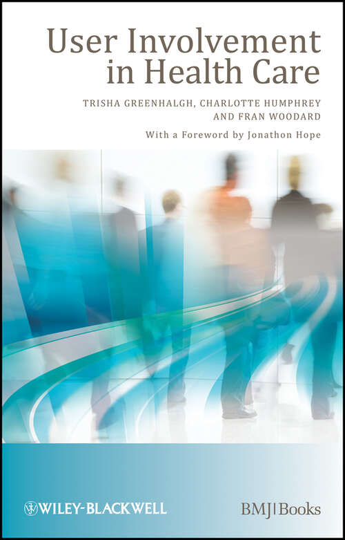 Book cover of User Involvement in Health Care