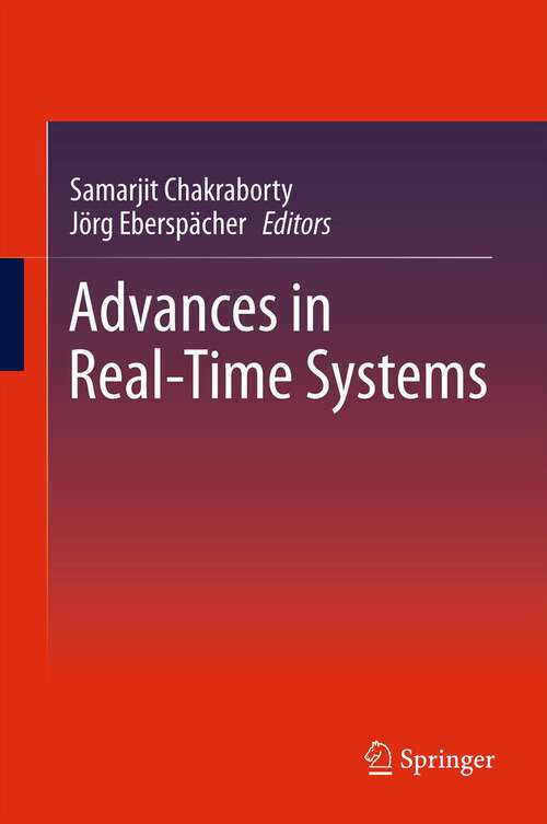 Book cover of Advances in Real-Time Systems