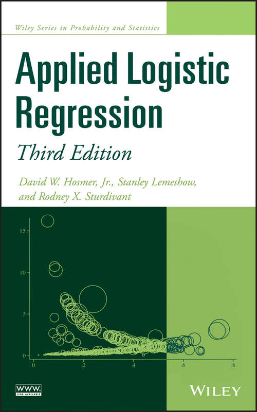 Cover image of Applied Logistic Regression