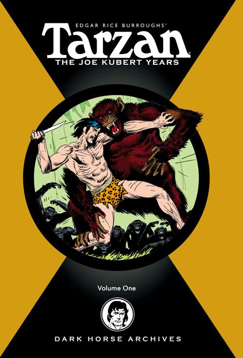 Book cover of Tarzan Archives: The Joe Kubert Years Volume 1 (Edgar Rice Burroughs')