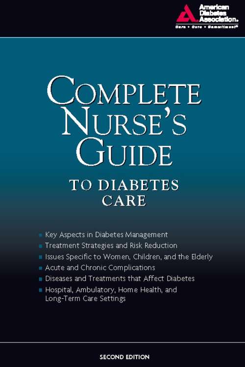 Book cover of Complete Nurse's Guide to Diabetes Care