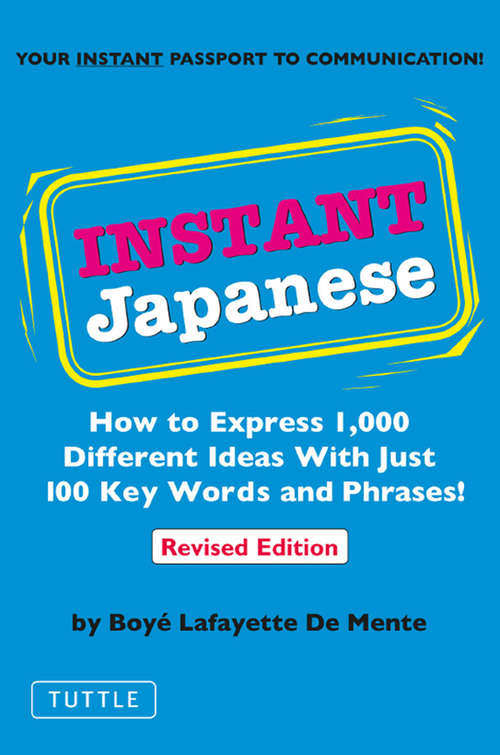 Book cover of Instant Japanese