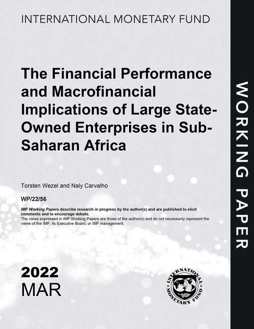 Book cover of The Financial Performance and Macrofinancial Implications of Large State-Owned Enterprises in Sub-Saharan Africa (Imf Working Papers)
