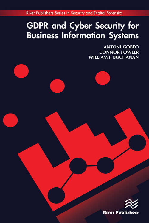 Book cover of GDPR and Cyber Security for Business Information Systems