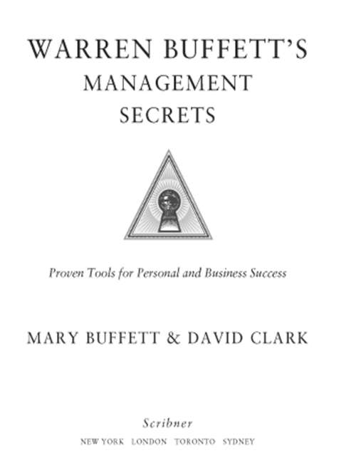 Book cover of Warren Buffett’s Management Secrets