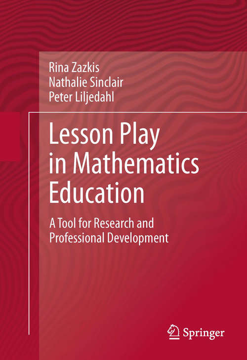 Book cover of Lesson Play in Mathematics Education: