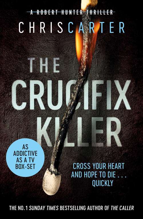 Book cover of The Crucifix Killer (Robert Hunter #1)