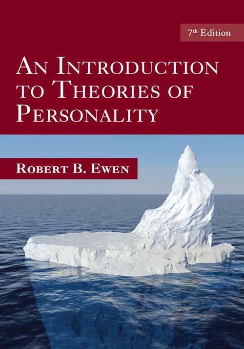 Book cover of An Introduction to Theories of Personality: 7th Edition (7)