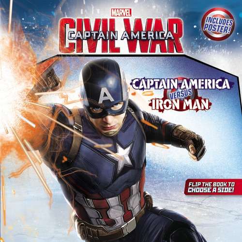 Book cover of Marvel's Captain America: Captain America Versus Iron Man