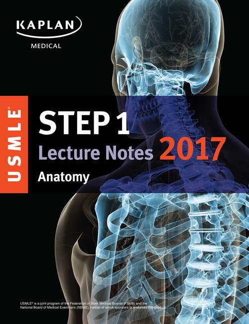 Book cover of USMLE Step 1 Lecture Notes 2017: Anatomy