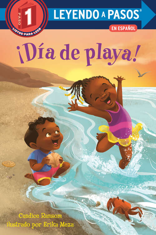 Book cover of ¡Día de playa! (LEYENDO A PASOS (Step into Reading))