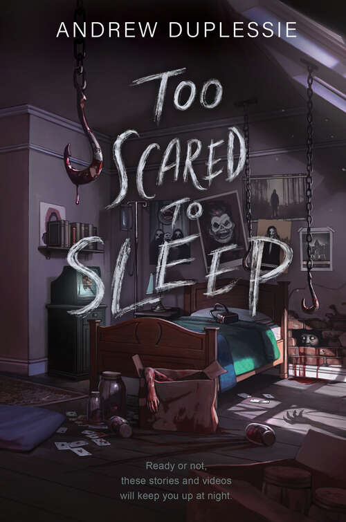 Book cover of Too Scared to Sleep