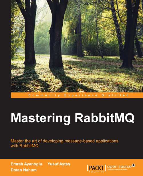 Book cover of Mastering RabbitMQ