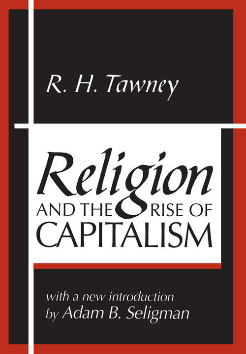 Book cover of Religion and the Rise of Capitalism (Peregrine Bks.)