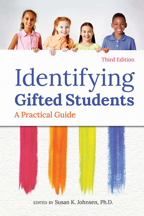 Book cover of Identifying Gifted Students: A Practical Guide (2) (Practical Strategies In Gifted Education Ser.)