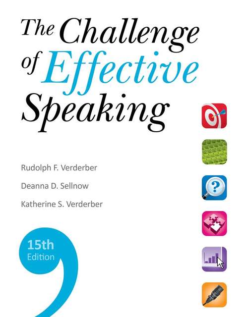 Book cover of The Challenge of Effective Speaking