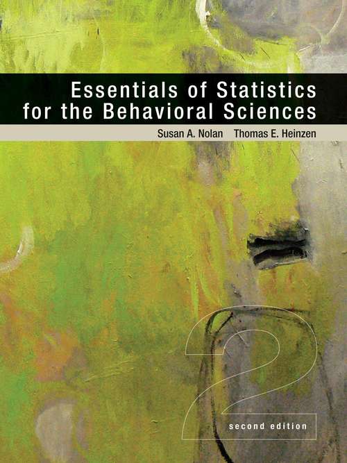 Essentials of Statistics for the Behavioral Sciences (2nd Edition)