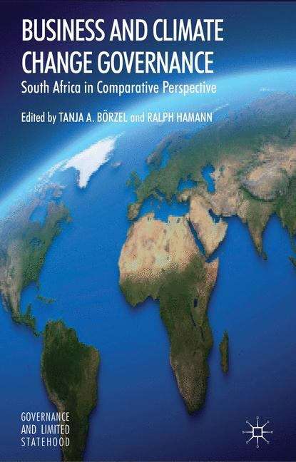 Book cover of Business and Climate Change Governance