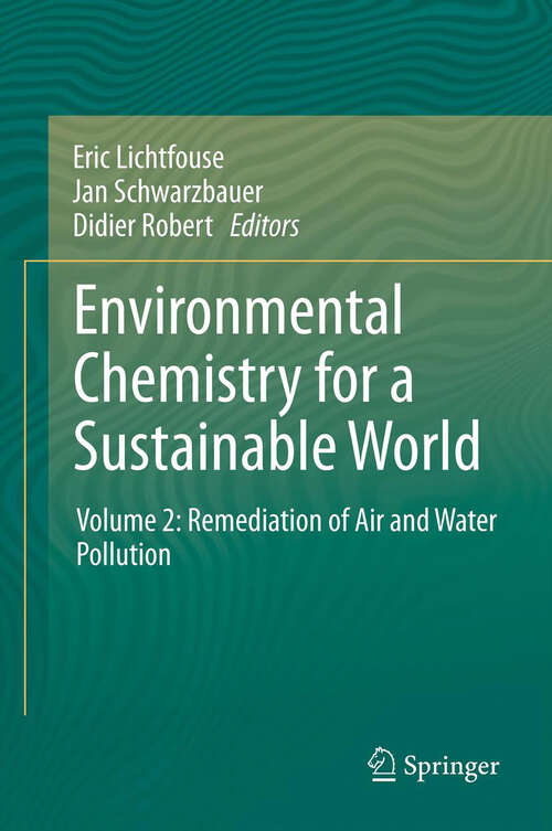 Book cover of Environmental Chemistry for a Sustainable World