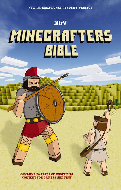 Book cover of NIrV Minecrafters Bible