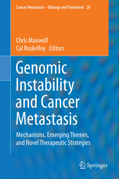 Book cover of Genomic Instability and Cancer Metastasis