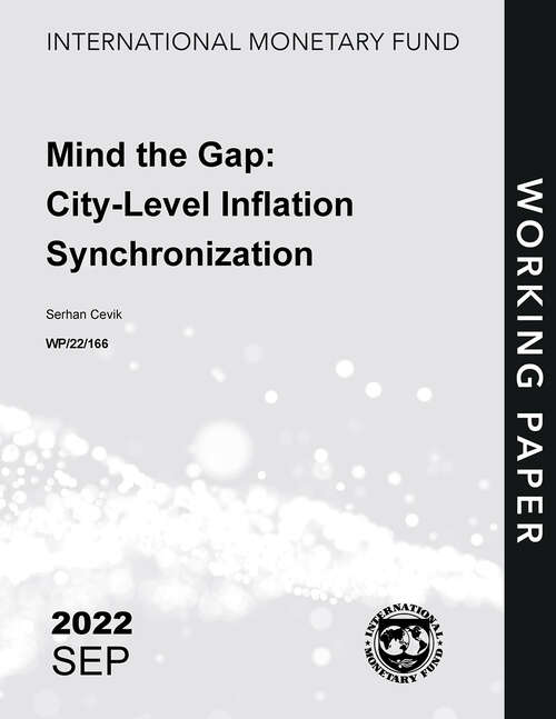 Book cover of Mind the Gap: City-Level Inflation Synchronization (Imf Working Papers)