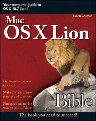 Book cover of Mac OS X Lion Bible