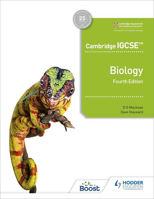Book cover of Cambridge IGCSE™ Biology 4th Edition