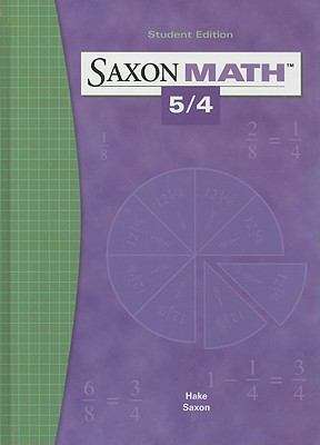 Saxon Math 5/4 (3rd edition)