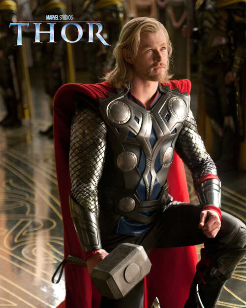 Book cover of Thor Movie Storybook