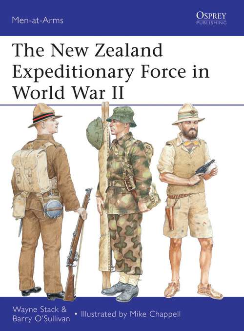 Book cover of The New Zealand Expeditionary Force in World War I