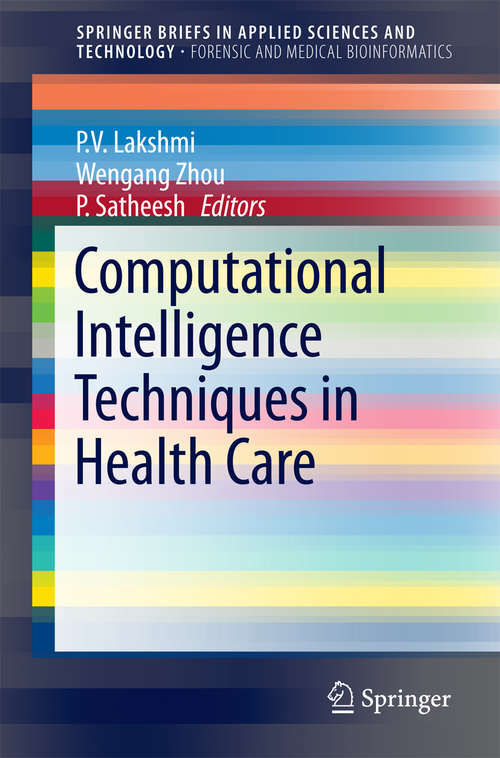 Book cover of Computational Intelligence Techniques in Health Care