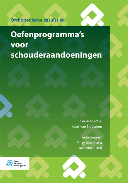Book cover of Oefenprogramma’s voor schouderaandoeningen