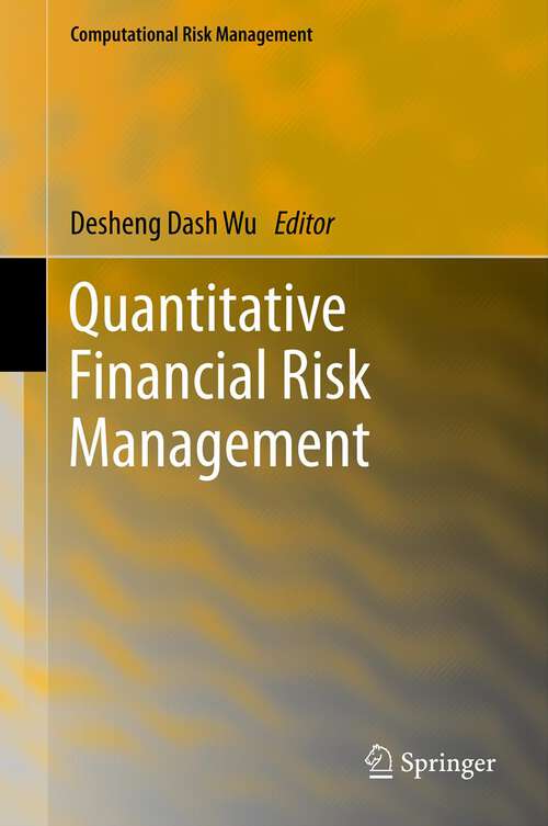 Book cover of Quantitative Financial Risk Management