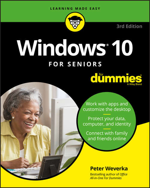 Book cover of Windows 10 For Seniors For Dummies (3)