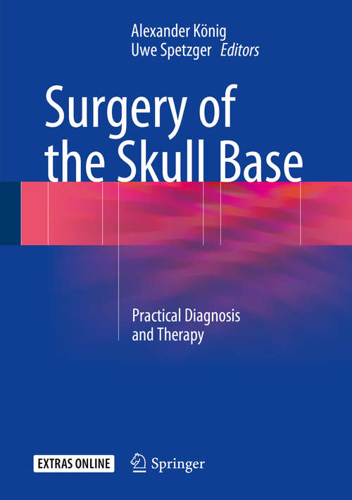 Book cover of Surgery of the Skull Base
