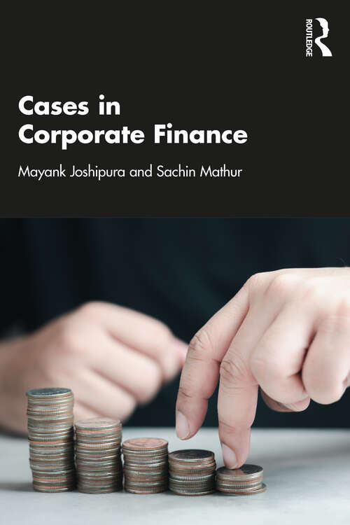 Book cover of Cases in Corporate Finance