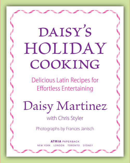 Book cover of Daisy's Holiday Cooking