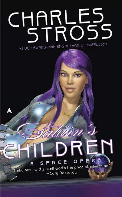 Book cover of Saturn's Children: A Space Opera