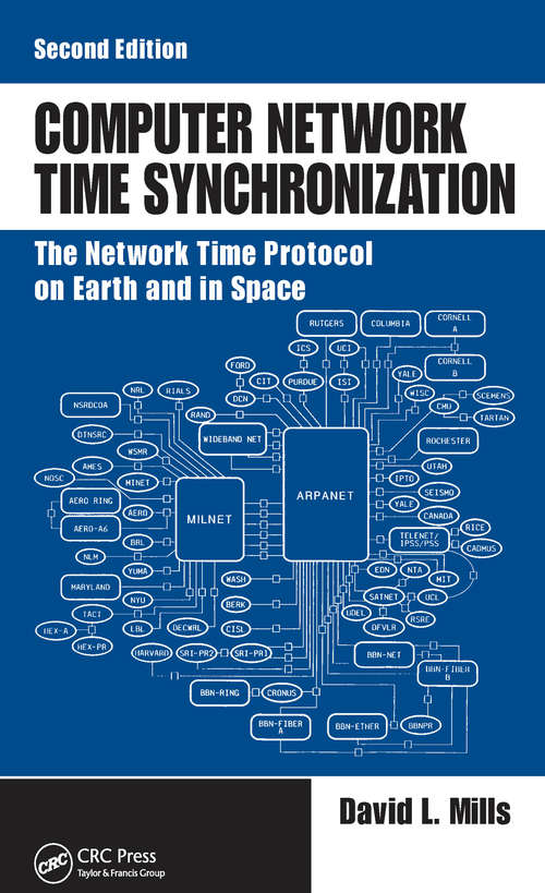 Book cover of Computer Network Time Synchronization: The Network Time Protocol on Earth and in Space, Second Edition (2)