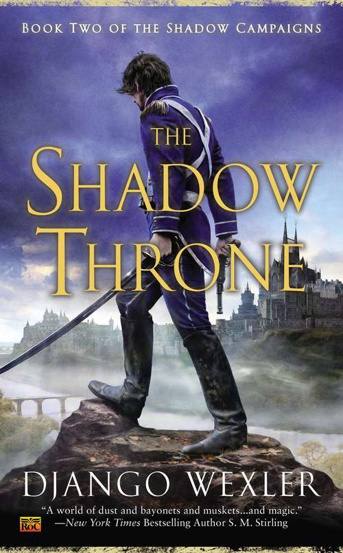 Book cover of The Shadow Throne